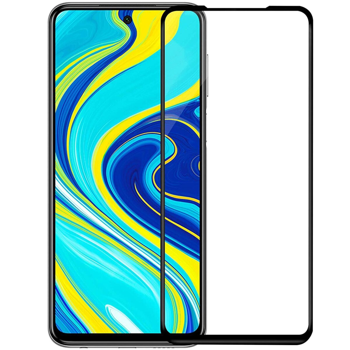 Redmi Note 9 Pro Max Tempered Glass Glu Basket