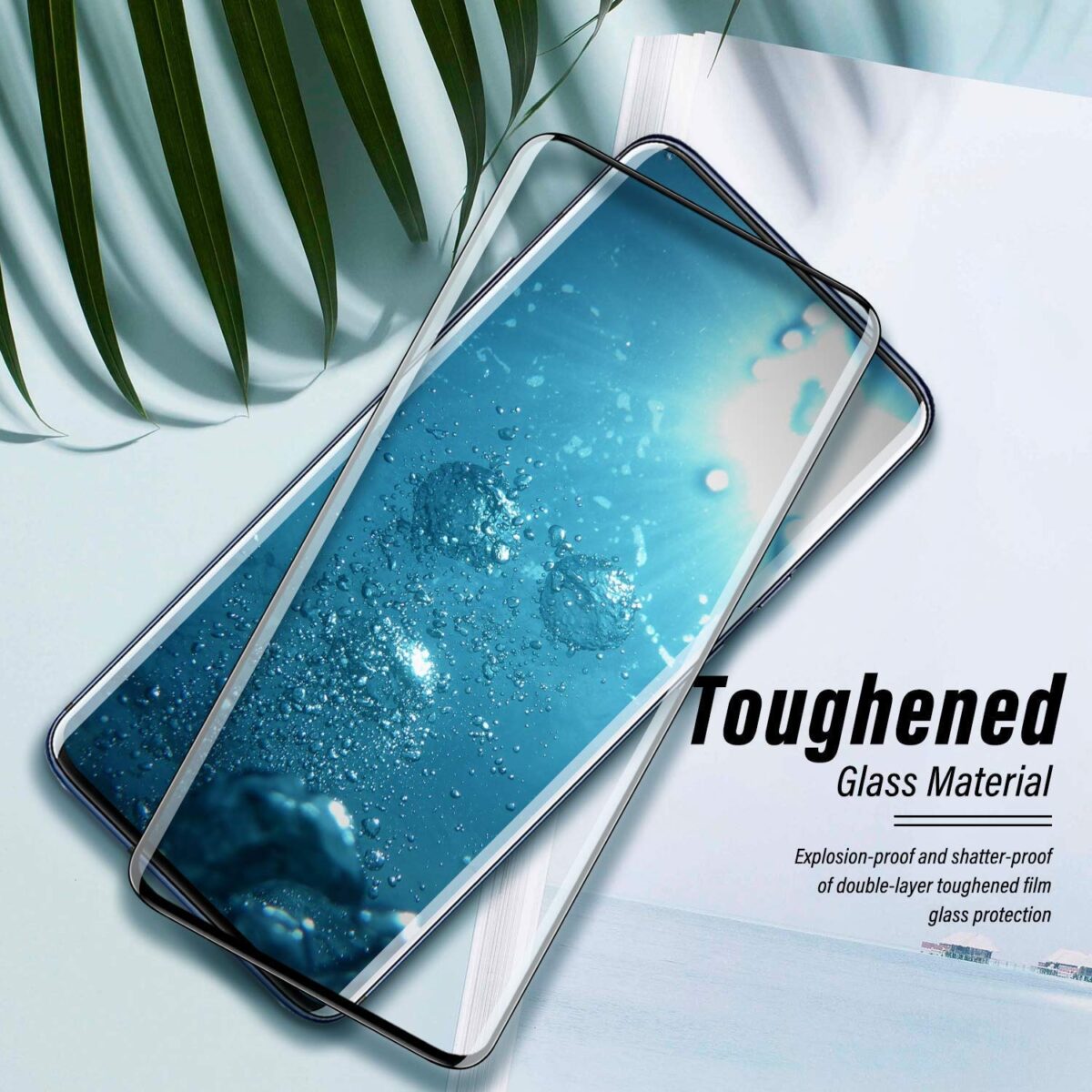 OnePlus 7T Pro Tempered Glass Glu Basket