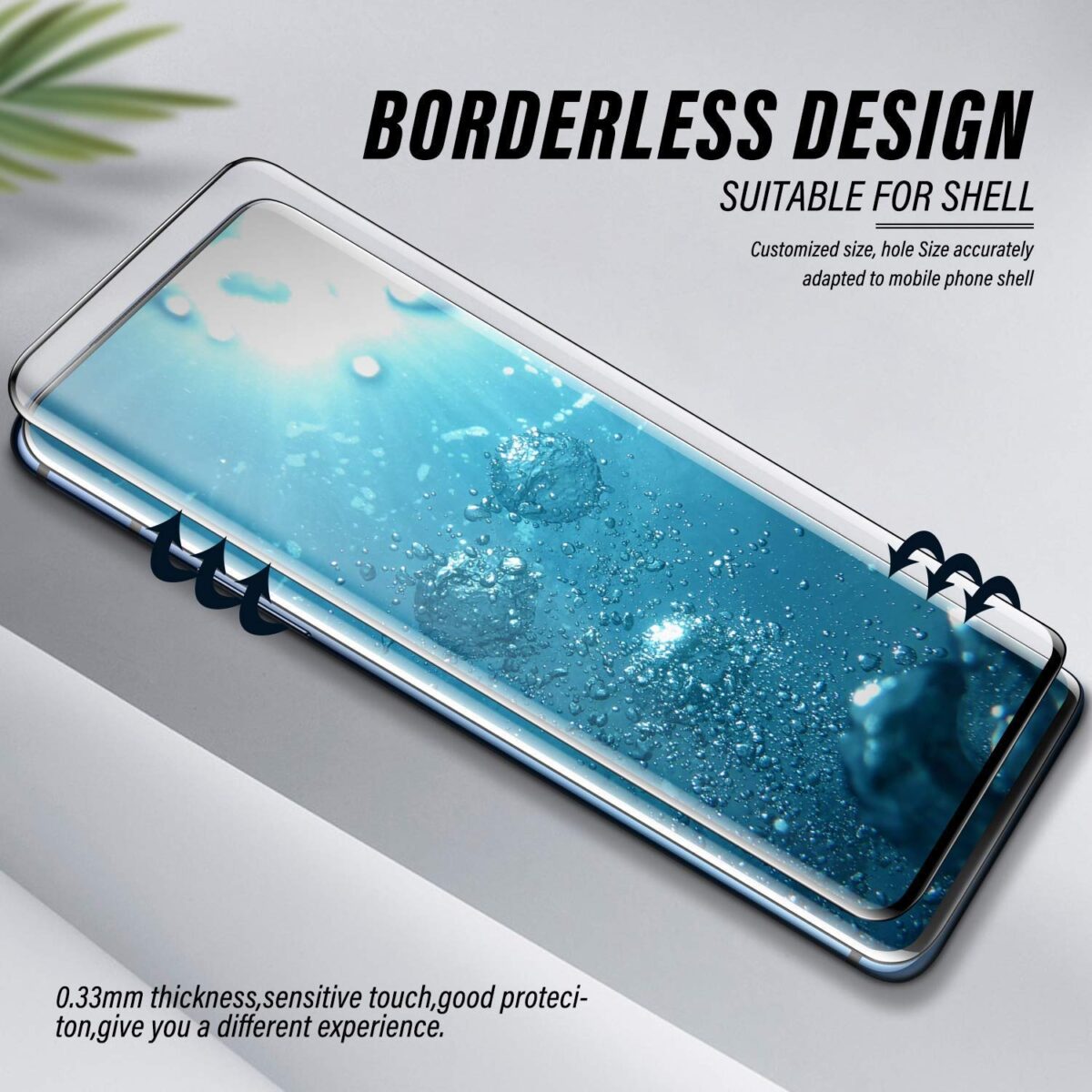 OnePlus 7T Pro Tempered Glass Glu Basket